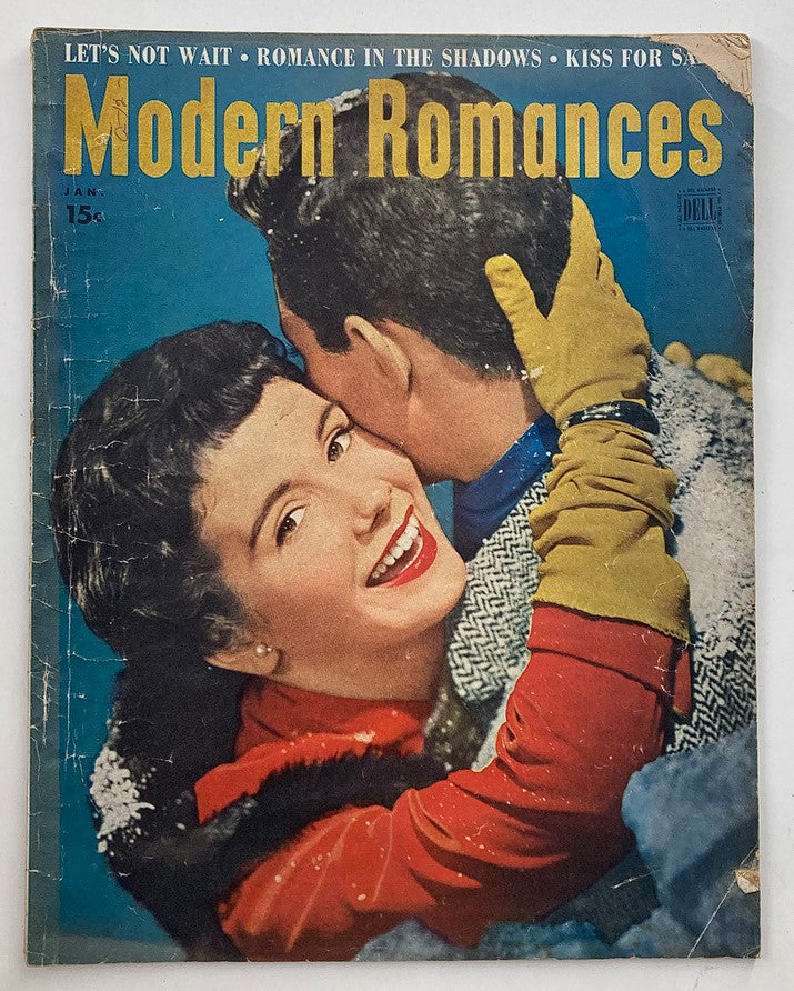 VTG Modern Romances Magazine January 1950 Wraparong in 'Kiss for Sale' No Label