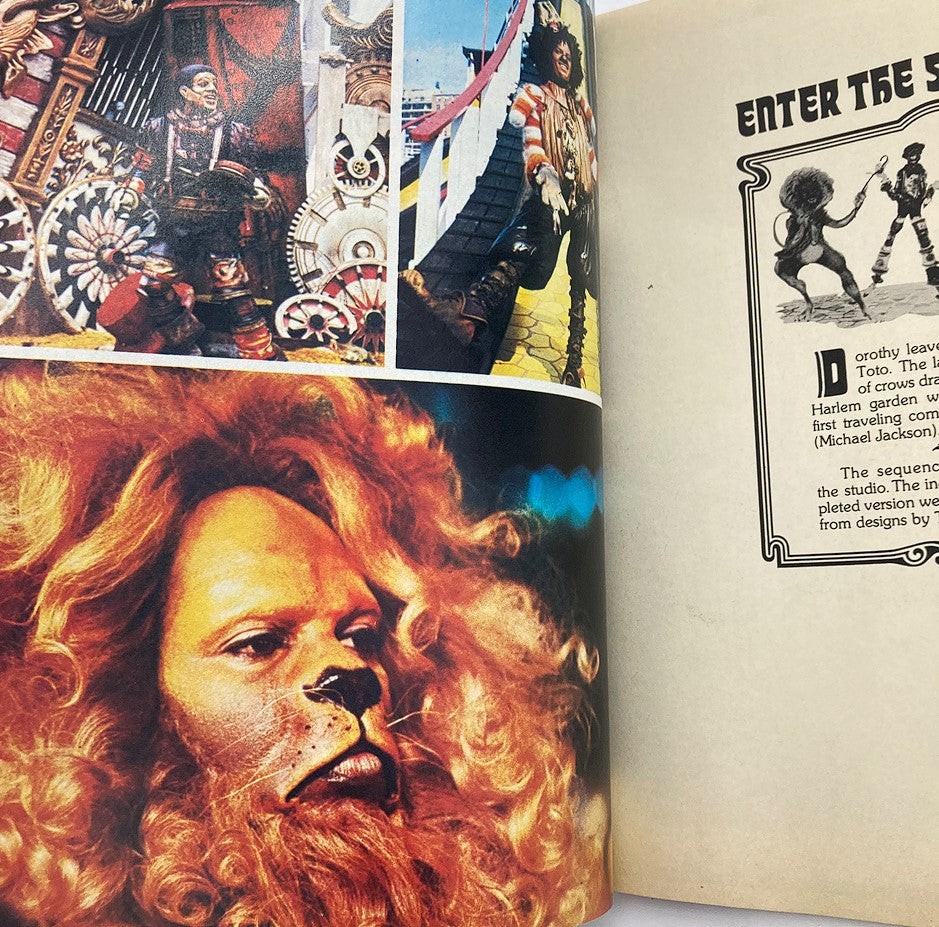 VTG The Wiz Magazine 1978 The Story Behind The New "Wizard of Oz" Movie