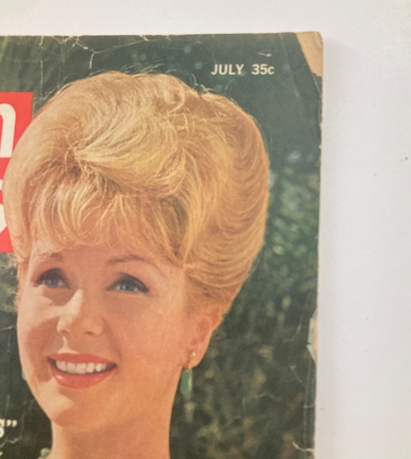 VTG Screen Stories Magazine July 1964 Debbie Reynolds, Frank Sinatra No Label