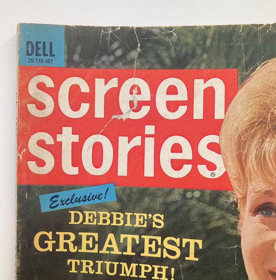 VTG Screen Stories Magazine July 1964 Debbie Reynolds, Frank Sinatra No Label