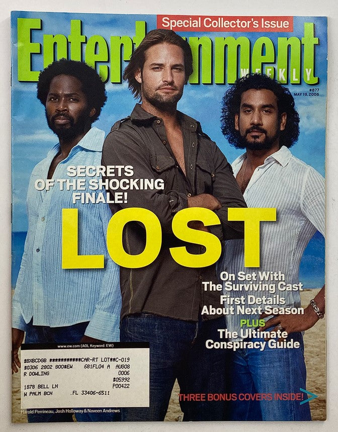 Entertainment Weekly Magazine May 19 2006 Harold Perrineau, Josh Holloway