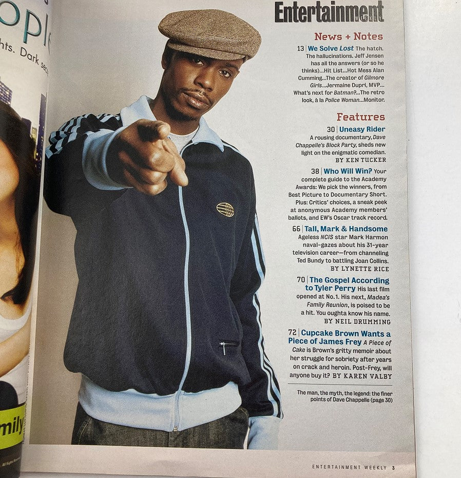 Entertainment Weekly Magazine March 3 2006 Reese Whiterspoon & Dave Chappelle