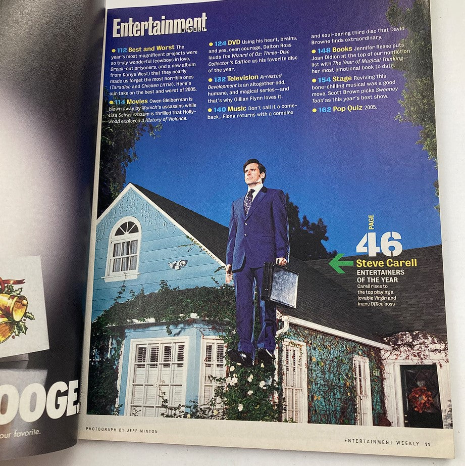 Entertainment Weekly Magazine December 30 2005 Matthew Fox, George Clooney