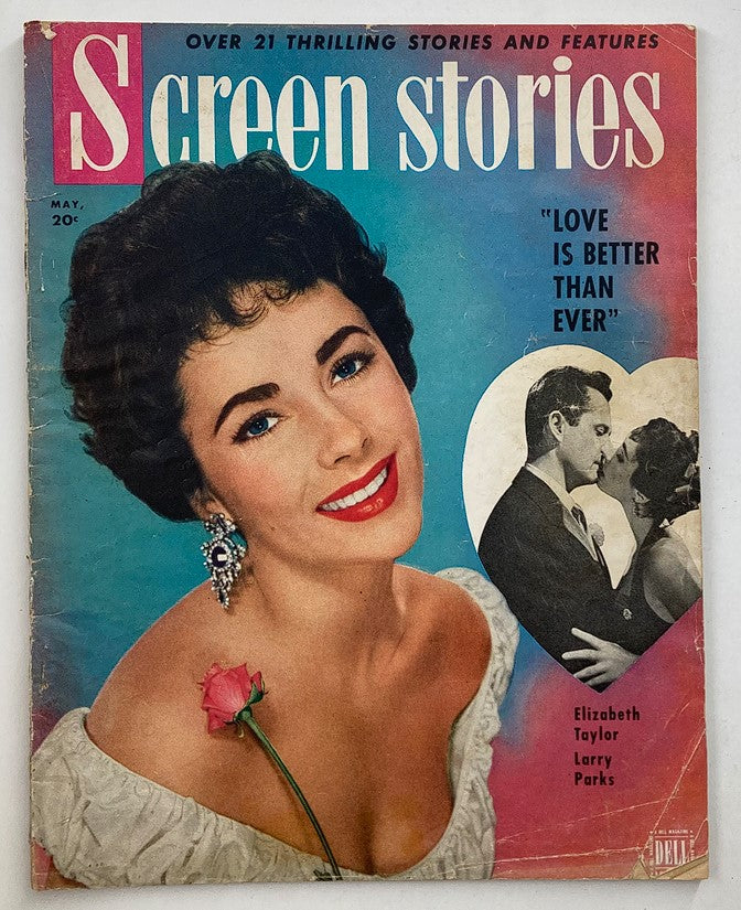 VTG Screen Stories Magazine May 1952 Vol 47 #5 Elizabeth Taylor No Label