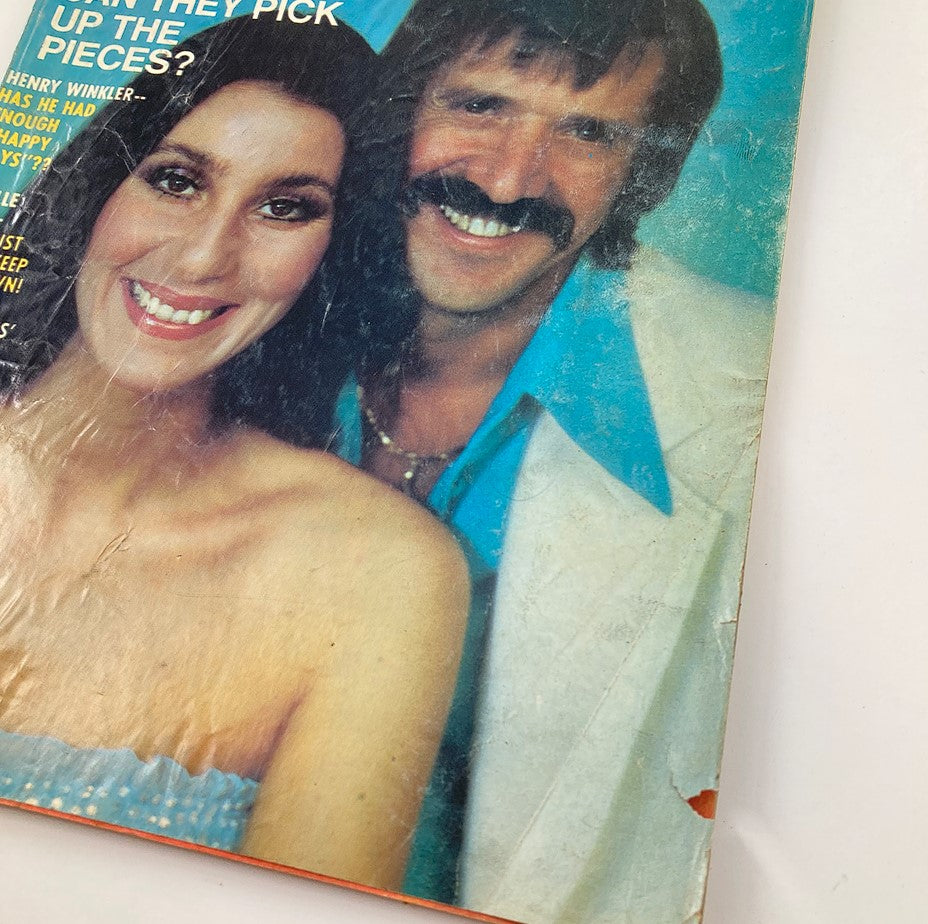 VTG Rona Barrett's Hollywood Magazine November 1976 Sonny & Cher No Label