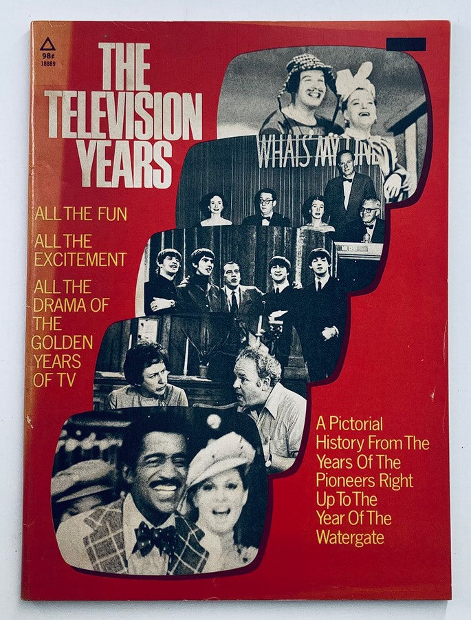 VTG The Television Years Magazine 1973 Super Bowl, The Beatles No Label