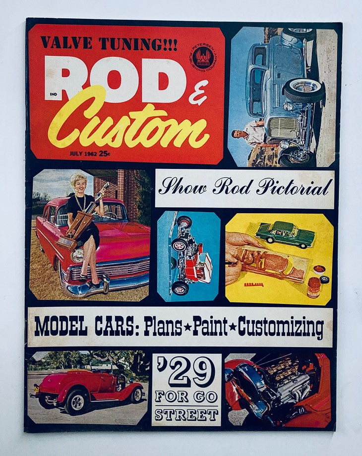 VTG Rod & Custom Magazine July 1962 Vol 10 #3 Show Rod Pictorial No Label