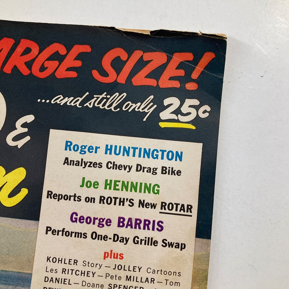 VTG Rod & Custom Magazine August 1961 Roger Huntington, Joe Henning No Label