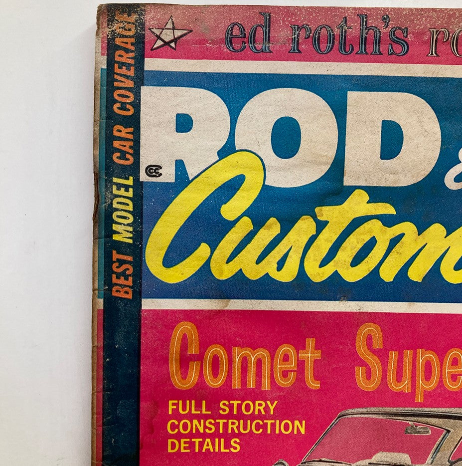 VTG Rod & Custom Magazine April 1964 Vol 11 #12 Comet Super Cyclone No Label