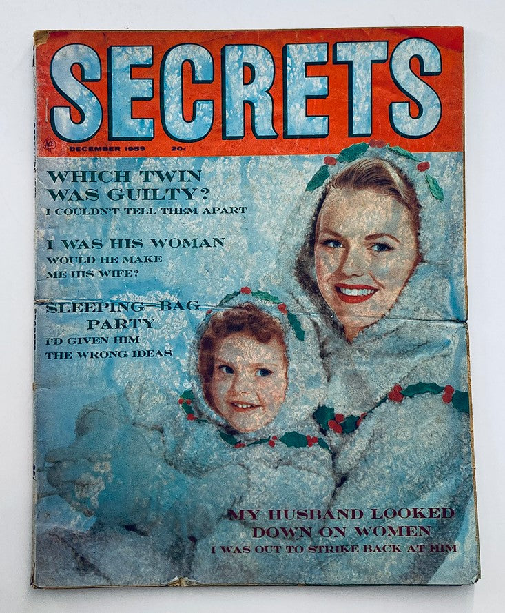 VTG Secrets Magazine December 1959 Vol 47 #1 Pick A Pair of Smart Shoes No Label