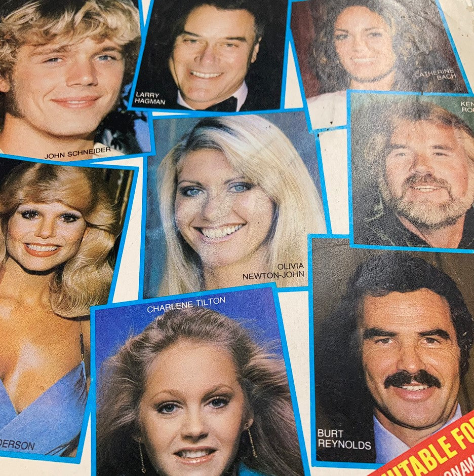 1980 TV & Movie Screen December ALL Star Photo Album Olivia Newton-John Cover