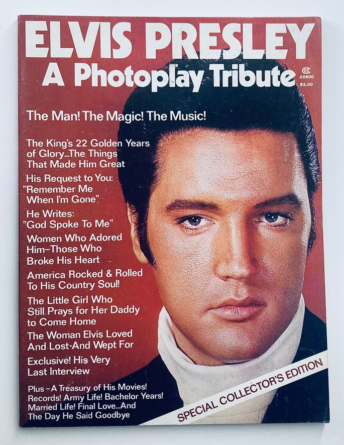 1977 Elvis Presley A Photoplay Tribue The Man, The Magic, The Music No Label