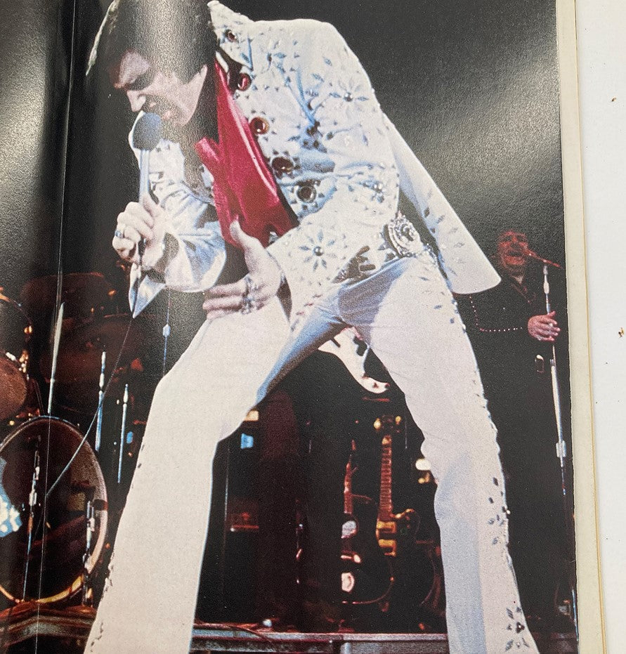 VTG 1977 The Complete Elvis Presley Magazine w Poster No Label