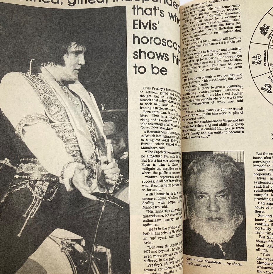 VTG The National Tattler Magazine May 1976 Elvis Presley No Label