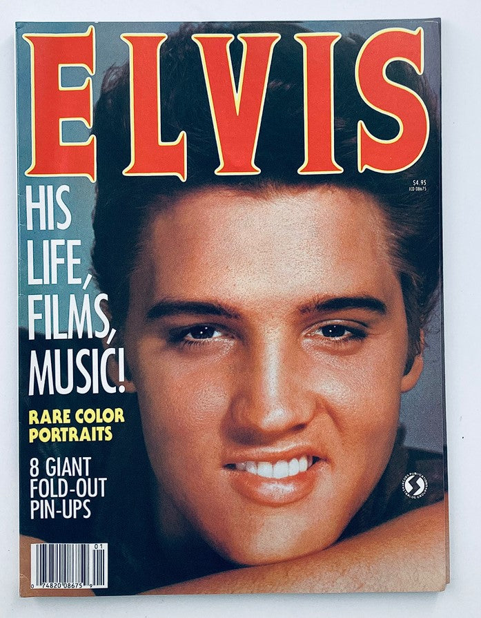 VTG Rock Stars Magazine 1987 Elvis Presley His Life & Music w Poster No Label