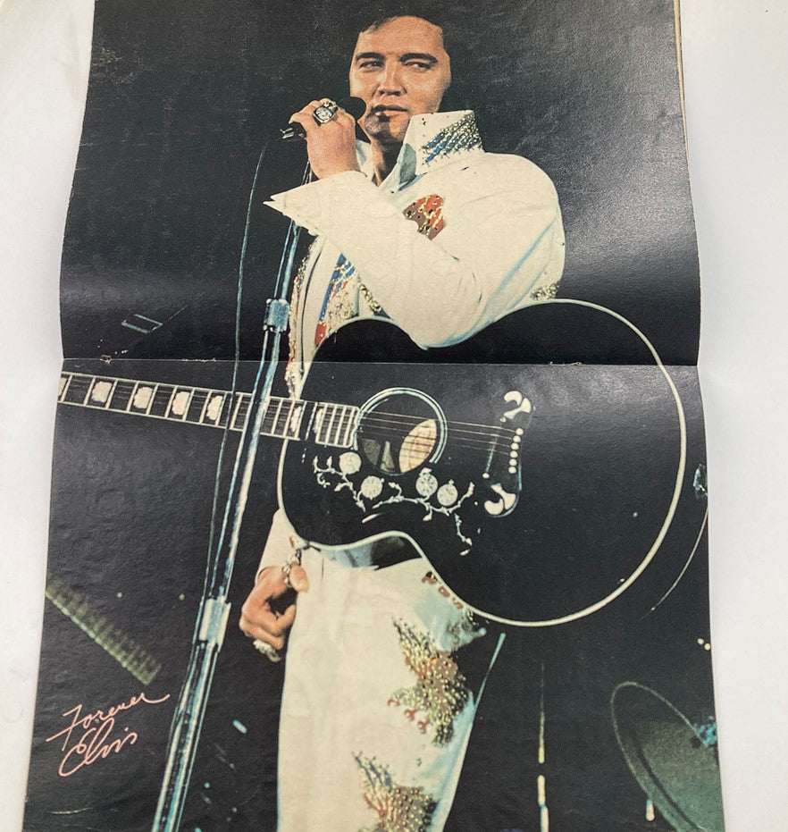 VTG 1978 No. 2 Elvis Presley The Hollywood Years w Poster No Label