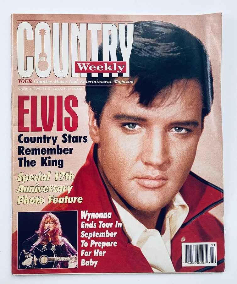 Country Weekkly Magazine August 16 1994 Elvis Presley, Wynonna No Label