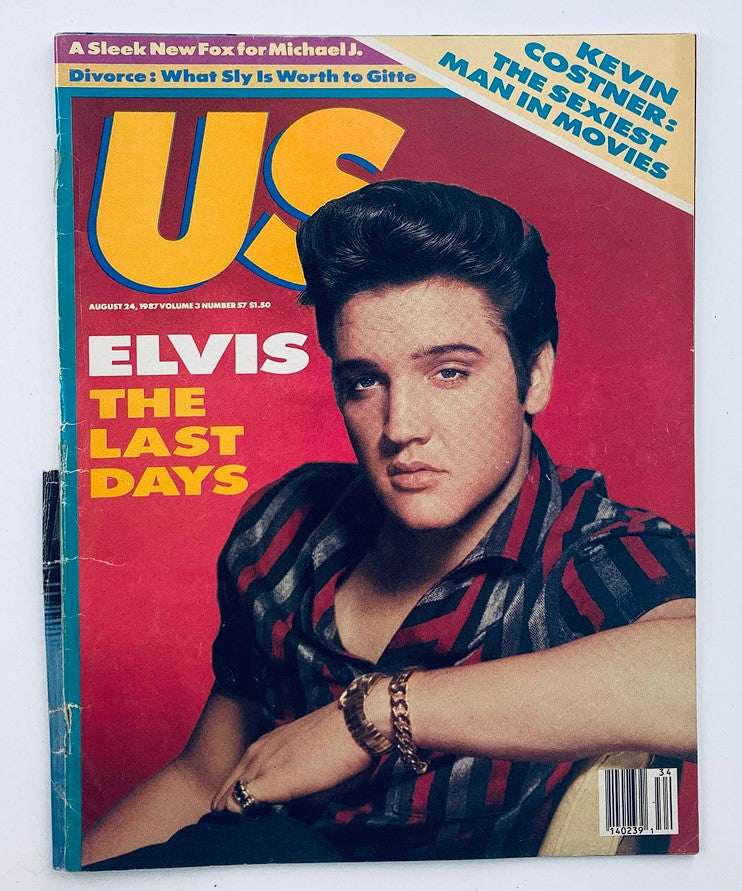 VTG US Magazine August 24 1987 Vol 3 #7 Elvis Presley The Last Days No Label