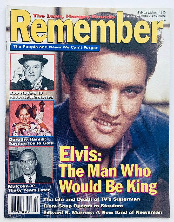 VTG Remember Magazine February 1995 Elvis Presley, Frank Driggs No Label