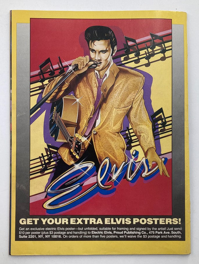 VTG Collector's Edition July 1992 Elvis Presley Lives On w Poster No Label