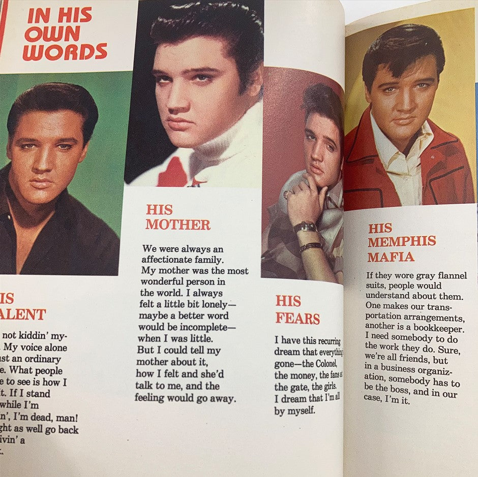 VTG Platinum Magazine 1979 #6 Presents Elvis Presley Diary w Poster No Label