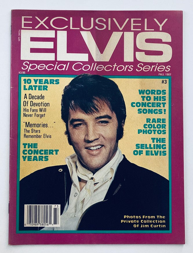 VTG 1987 Vol. 1 #3 Exclusively Elvis Presley Yearbook Collector's Issue No Label