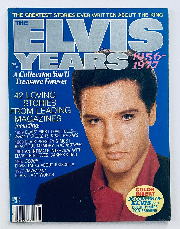 VTG 1979 The Elvis Presley Years 42 Loving Stories Magazine w Poster No Label