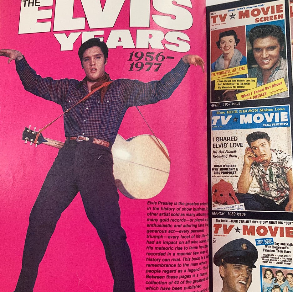 VTG 1979 The Elvis Presley Years 42 Loving Stories Magazine w Poster No Label