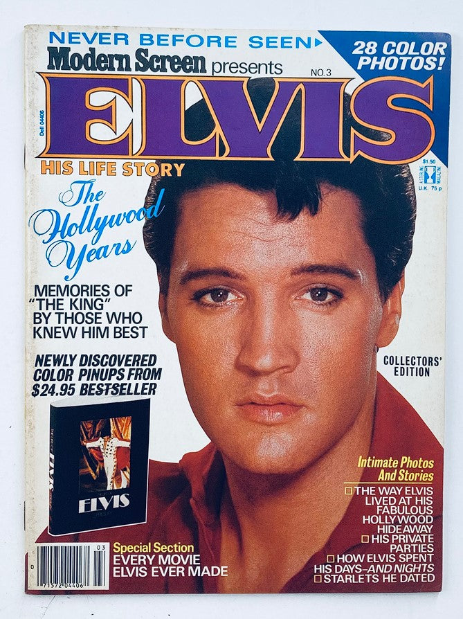 VTG Modern Screen Presents 1979 No. 3 Elvis Presley Hollywood Years No Label