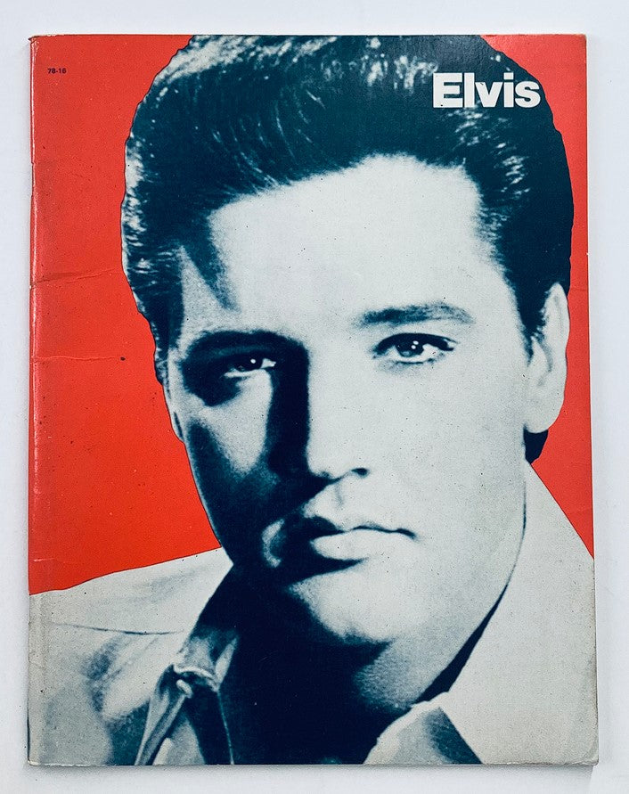 VTG 1971 Elvis Presley Music Book Songs Recorded by Elvis w Poster No Label