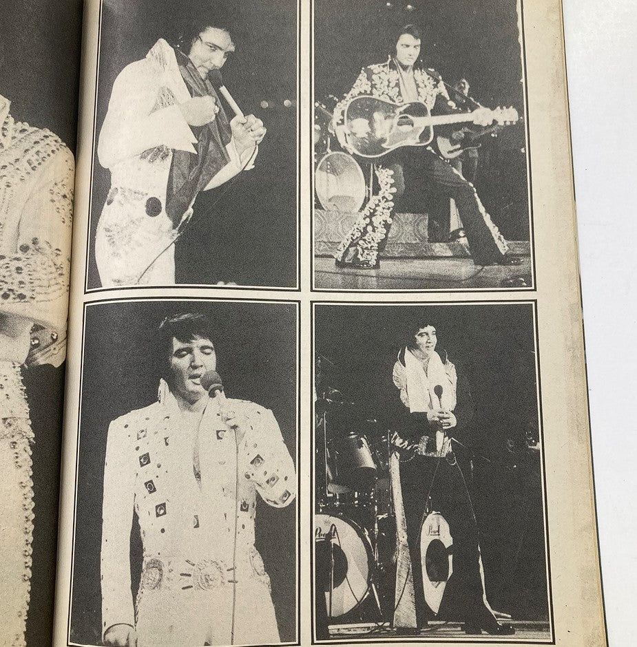 VTG 1980 No. 1 The Real Elvis Presley Over 100 Rare Photos w Poster No Label