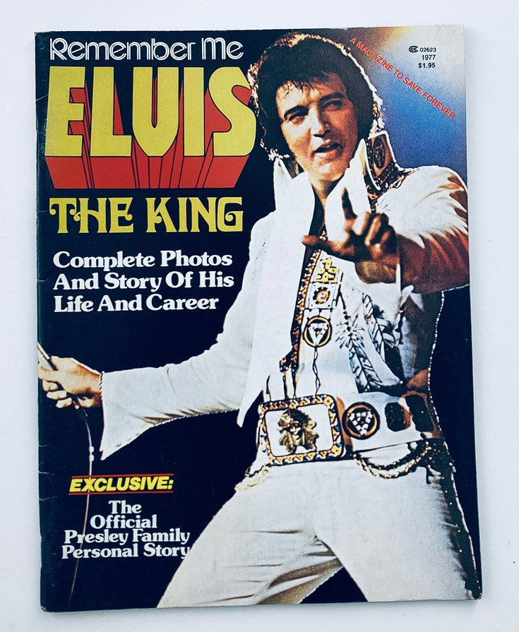 VTG 1977 Remember Me - Elvis Presley The King w Poster No Label