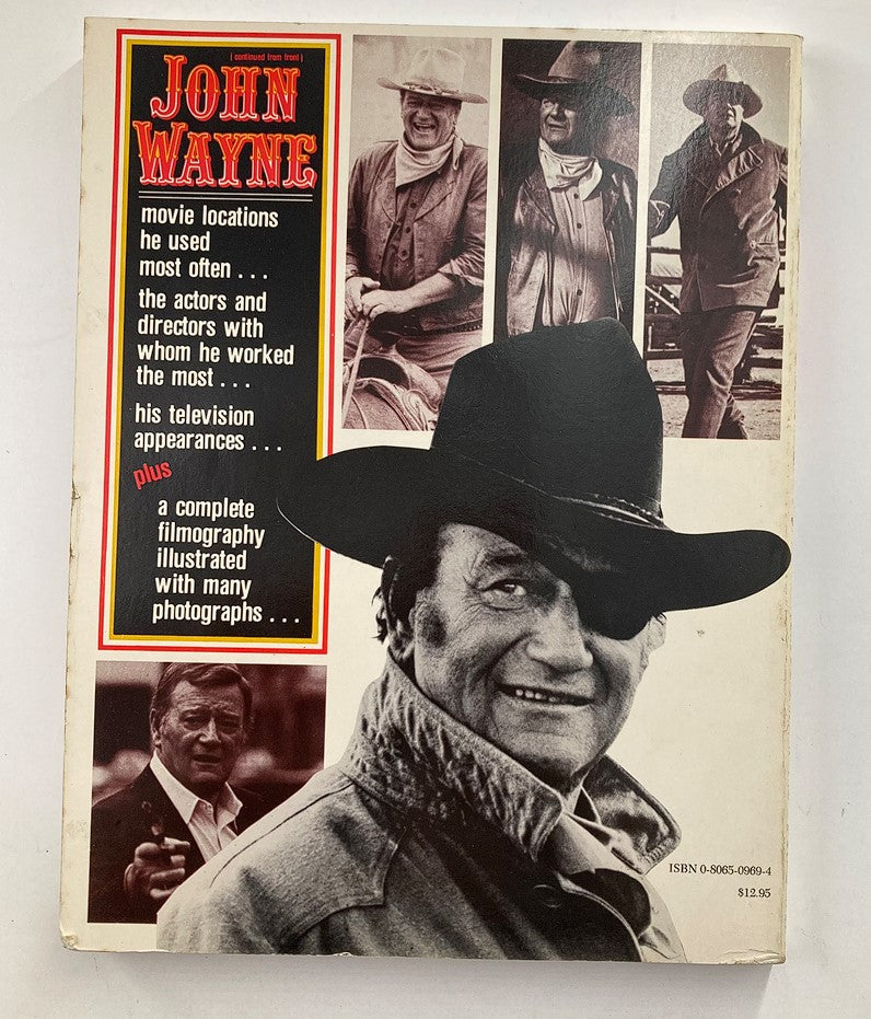 1985 The Official John Wayne Reference Book by Charles John Kieskalt No Label