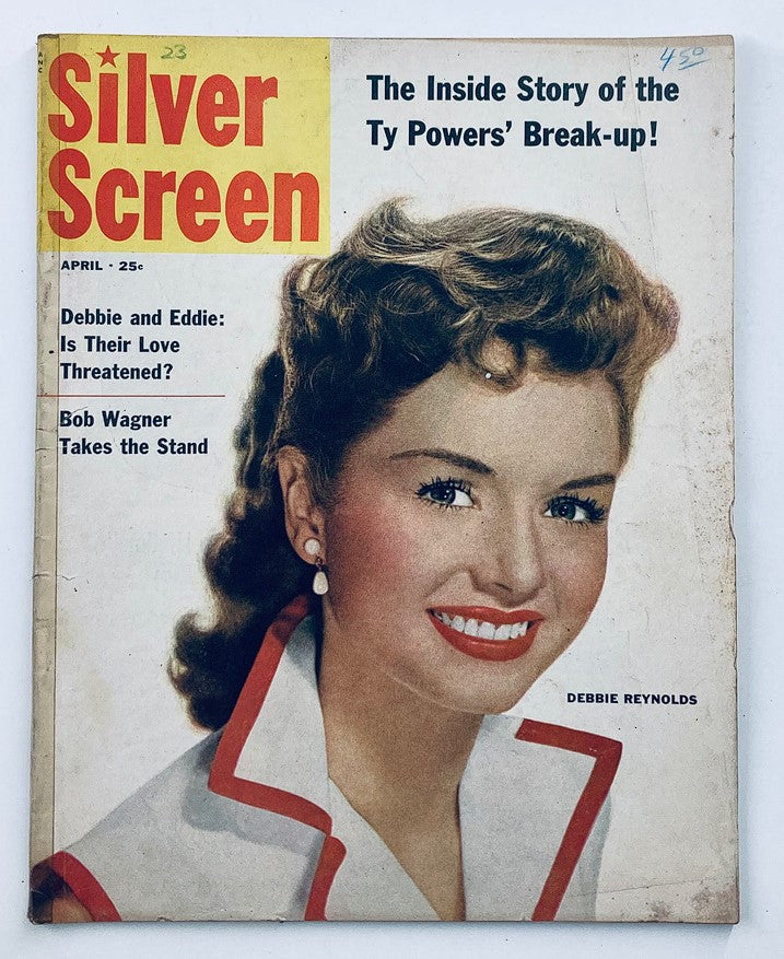 VTG Silver Screen Magazine April 1955 Vol 24 #11 Debbie Reynolds No Label