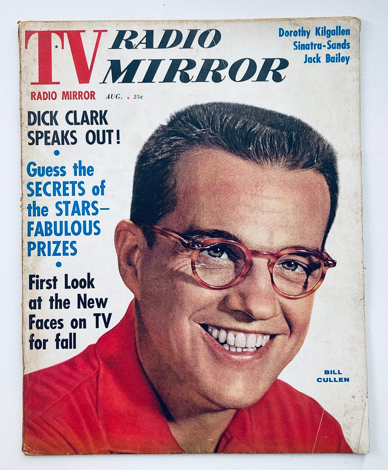 VTG TV Radio Mirror Magazine August 1960 Vol 54 #3 Bill Cullen No Label