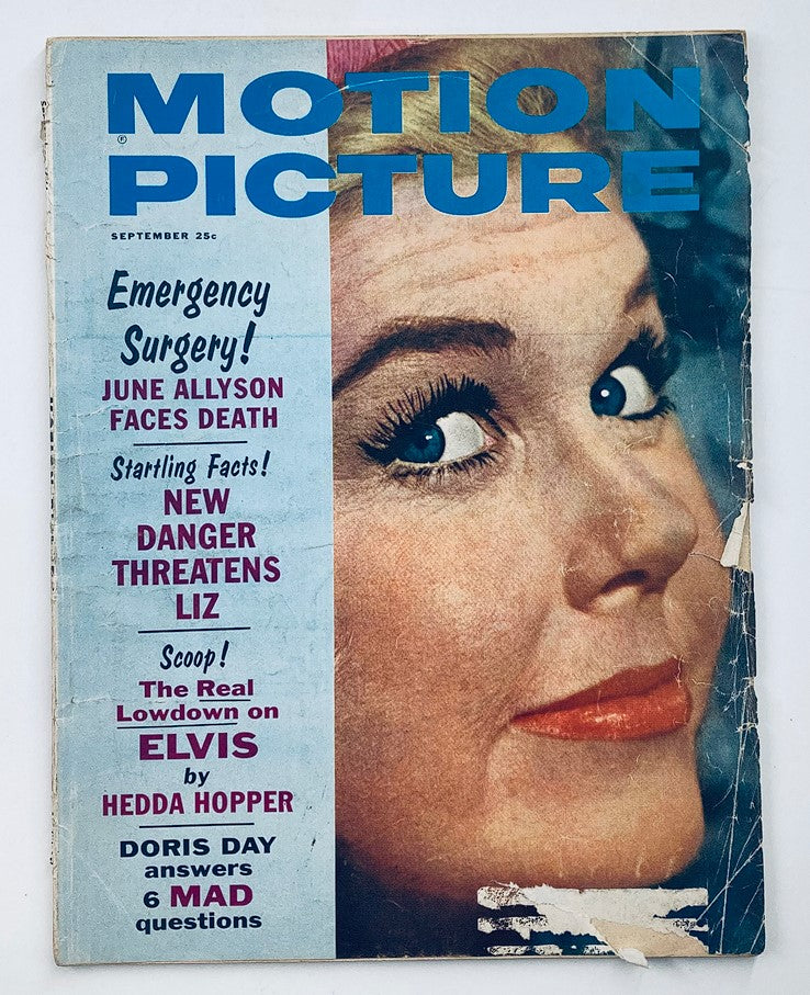 VTG Motion Picture Magazine September 1961 Vol 51 #608 Doris Day, Natalie Wood