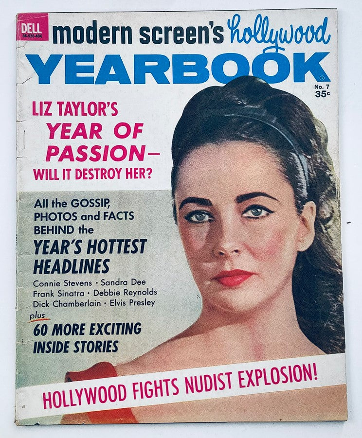 VTG Modern Screen's Hollywood Yearbook 1964 No. 7 Elizabeth Taylor No Label