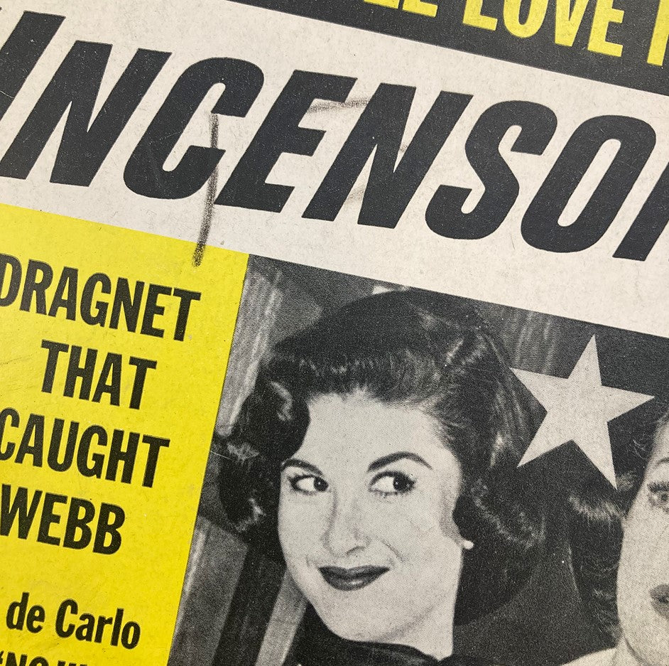 VTG Uncensored Magazine August 3 1955 Vol 3 #3 Joan Bennett Obsession No Label