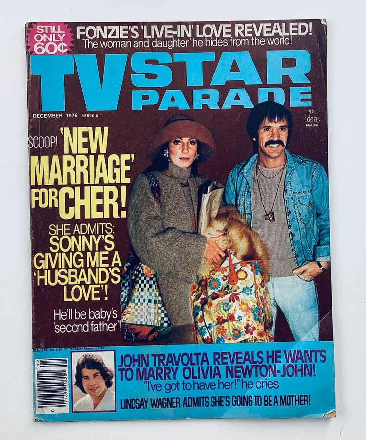 VTG TV Star Parade Magazine December 1976 Vol 27 #2 Sonny and Cher No Label