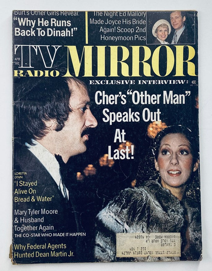 VTG TV Radio Mirror Magazine April 1974 Vol 74 #5 Sonny and Cher "Other Man"