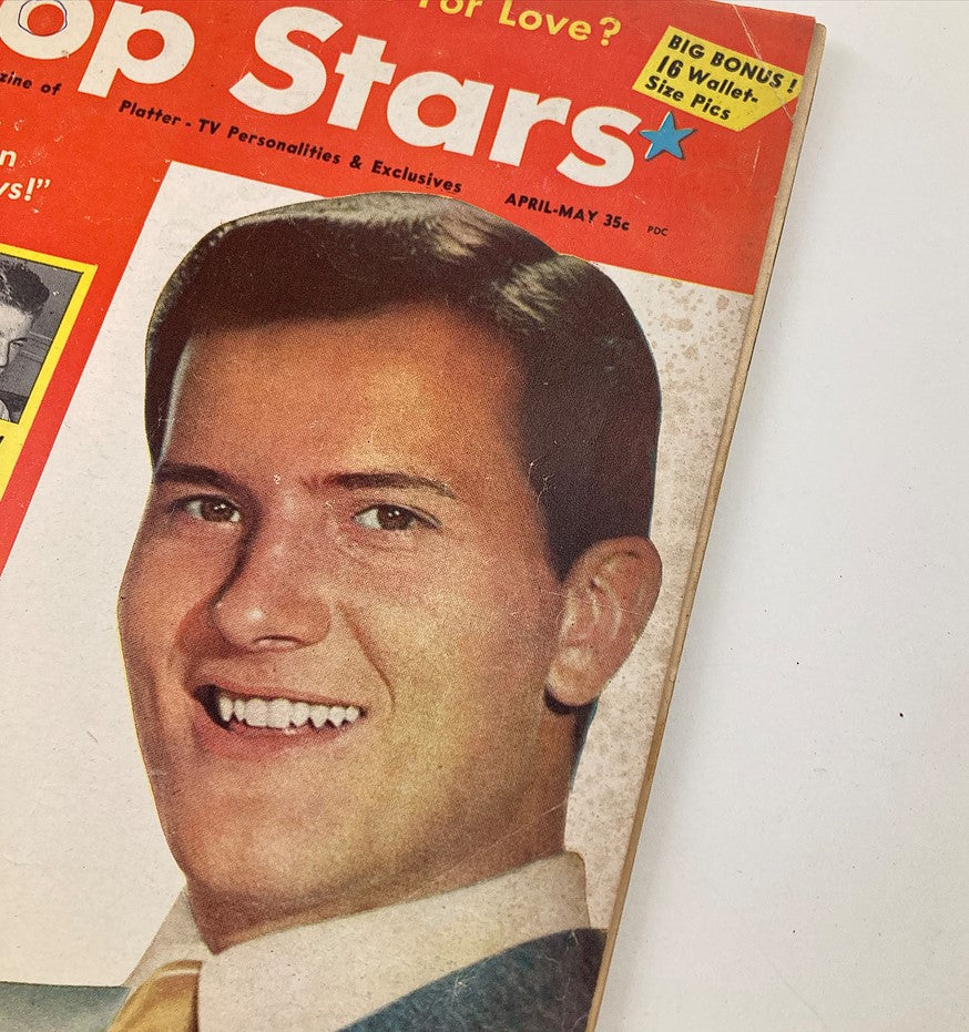 VTG Pop Stars Magazine April 1958 Vol 1 #1 Pat Boone, Gisele MacKenzie No Label