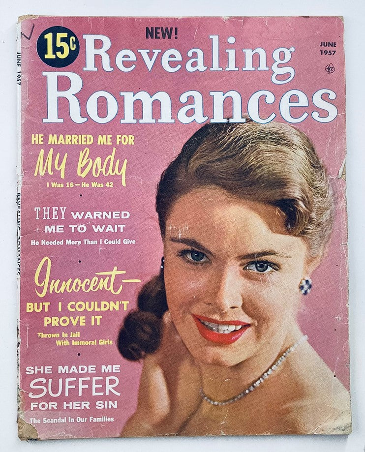 VTG Revealing Romances Magazine June 1957 No. 85 A Child's Lies No Label