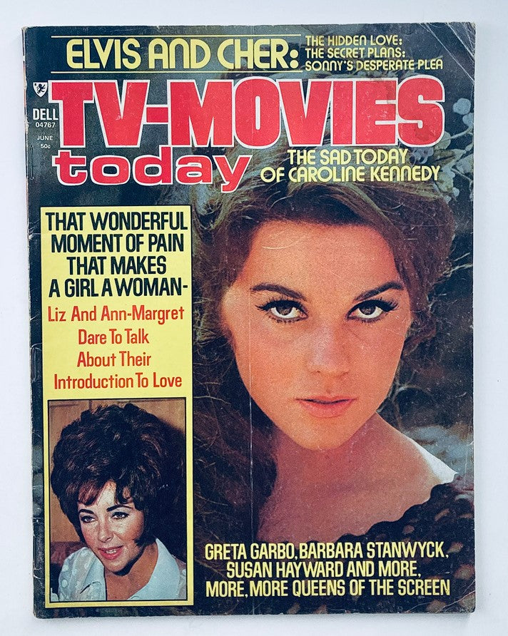 VTG TV-Movies Today Magazine June 1973 Vol 5 #2 Caroline Kennedy No Label