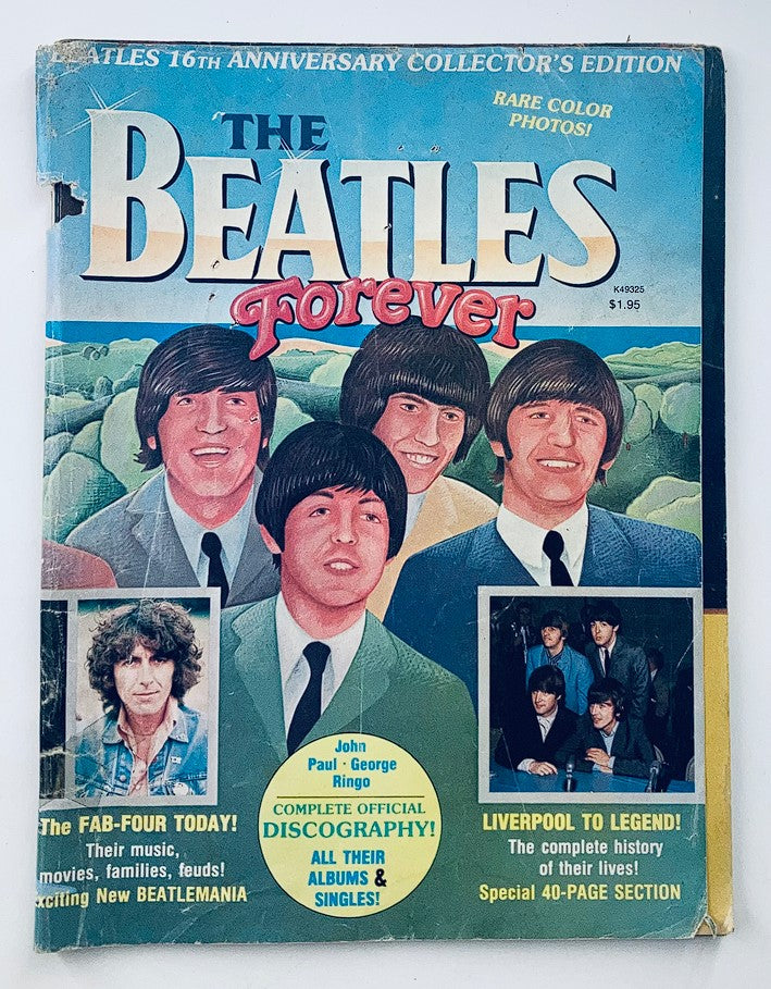 VTG The Beatles Forever Magazine 1980 John, Paul, George & Ringo No Label