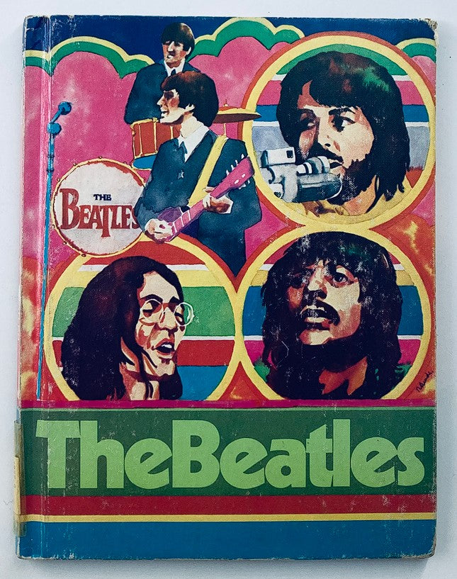 VTG 1975 The Beatles Rock 'n Pop Stars Biography Library Book No Label