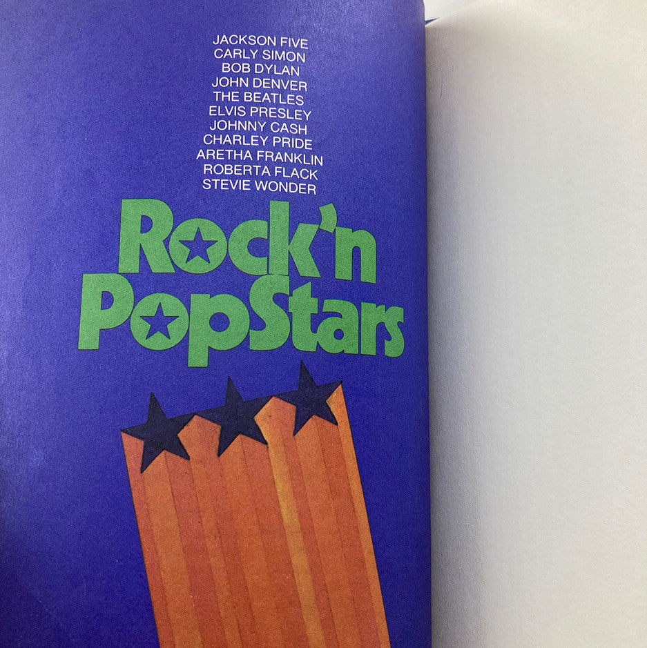 VTG 1975 The Beatles Rock 'n Pop Stars Biography Library Book No Label