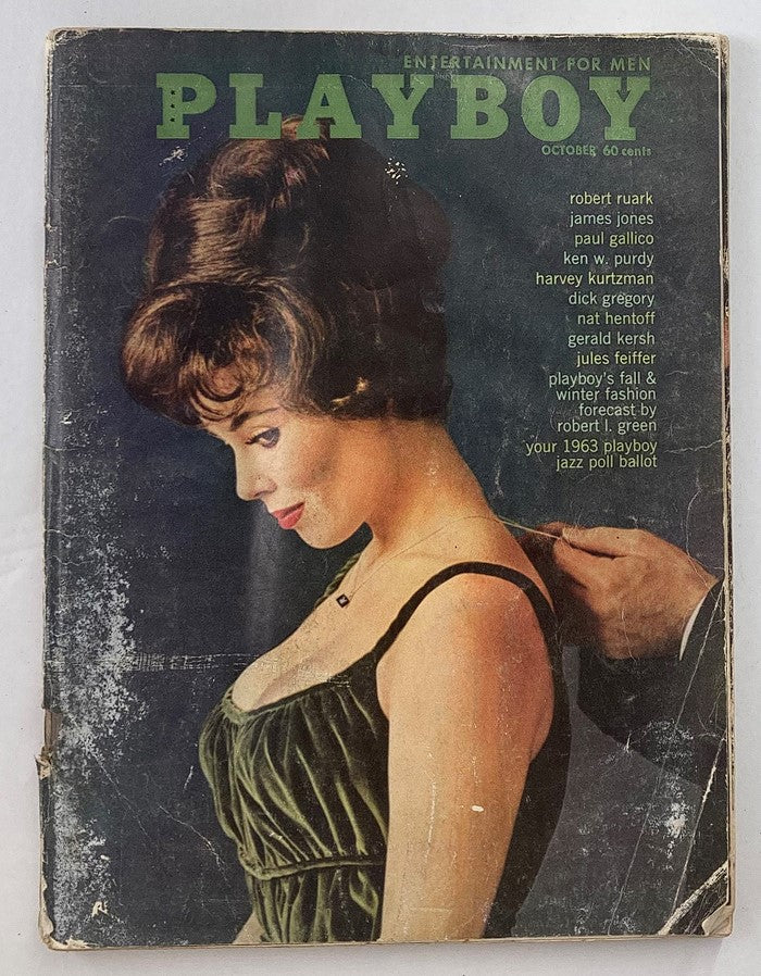 Playboy Magazine October 1962 Playmate of the Month Laura Young No Label