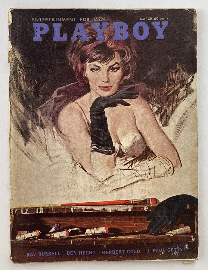 Playboy Magazine March 1962 Playmate Pamela Gordon w Centerfold No Label