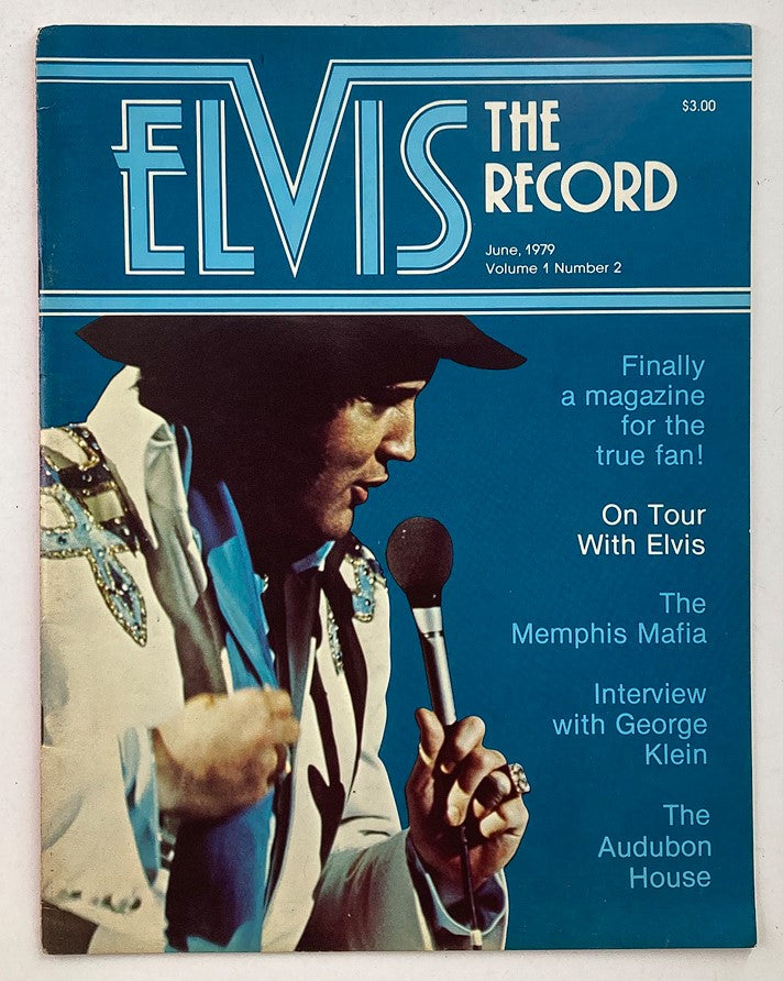 VTG The Record Magazine June 1979 Vol 1 #2 Elvis Presley On Tour No Label