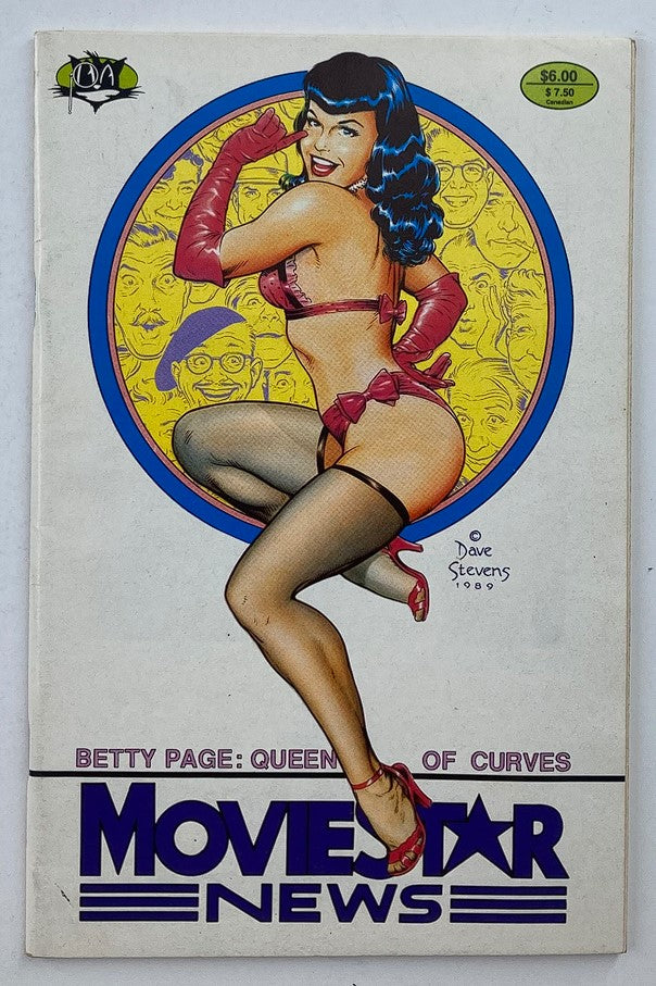 1990 Movie Star News Vol. 1 Betty Page The Queen of Curves